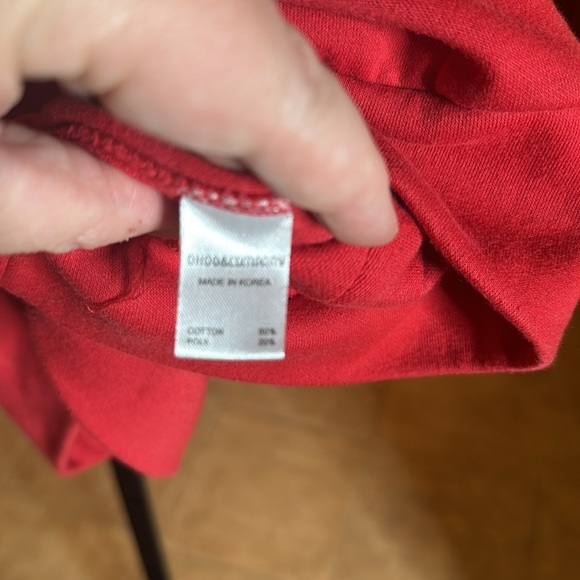 Ohoo Men's Workout Hooded Tank Top Muscle Fit Gym Hoodie Red Size Large - Picture 6 of 8